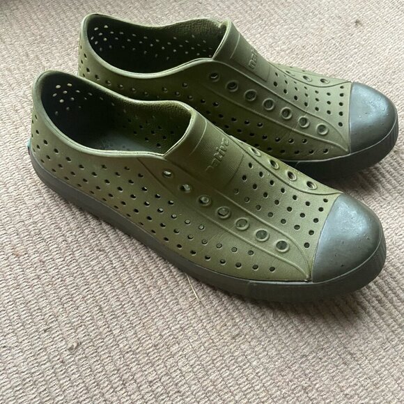 Sold Out Native Green Jefferson Bloom Water/Outdoor/Gardening Shoe, W9 M7 - Picture 3 of 9
